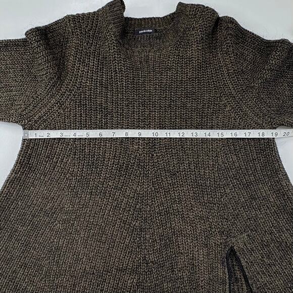 Pas de Calais Wool Mohair Blend Knit Sweater Size 34 US XS Feminine Minimalist - Picture 9 of 11